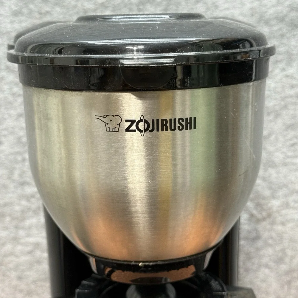 Zojirushi Coffee Maker 10-Cup Thermal Carafe Stainless Steel Black EC-BD15